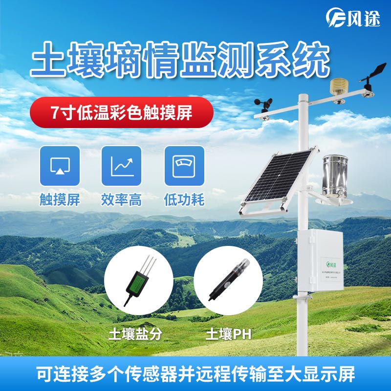 氣象站、墑情監測儀、土壤檢測儀應用于茶園